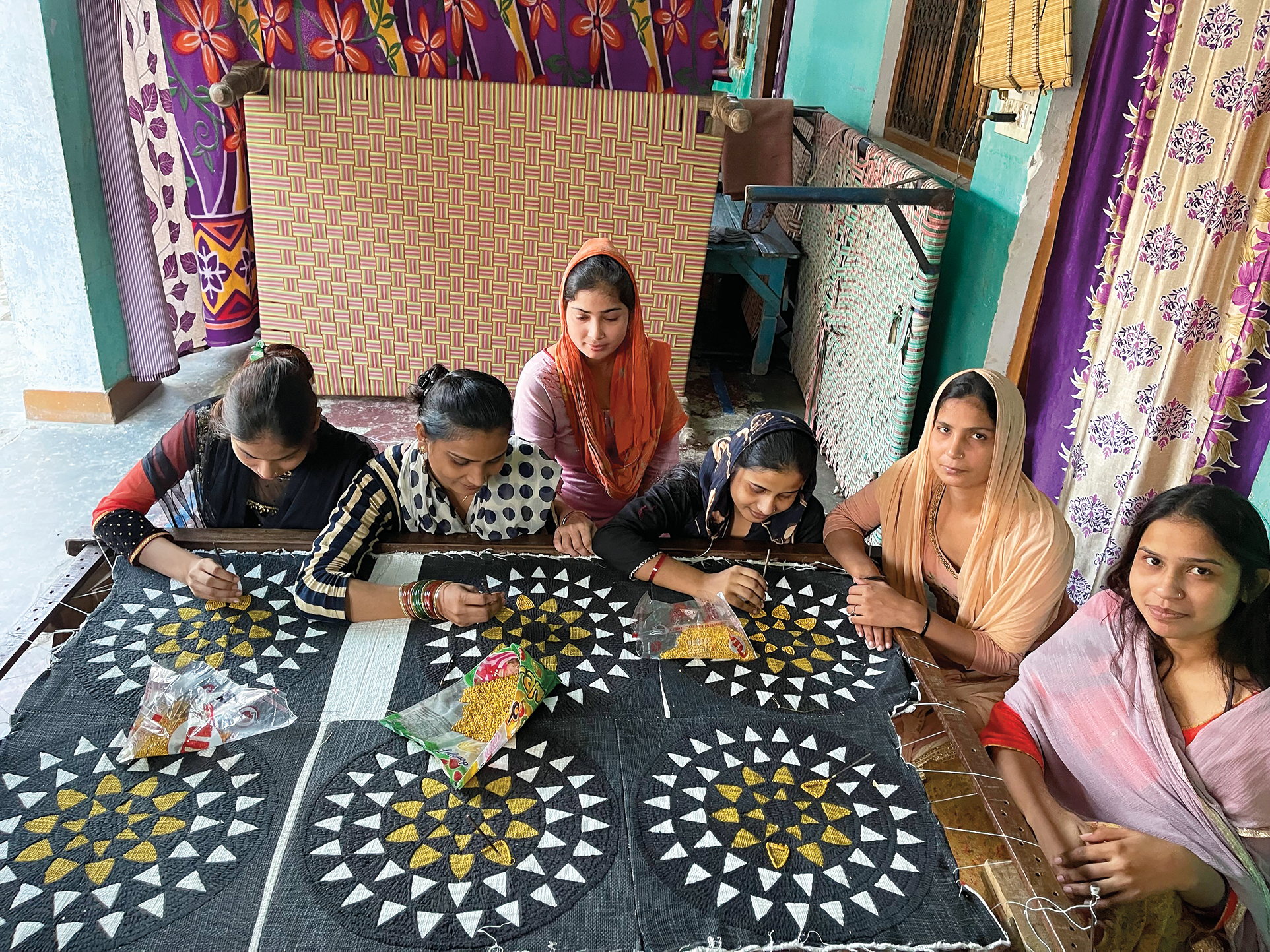 A group of Nest participants in India.