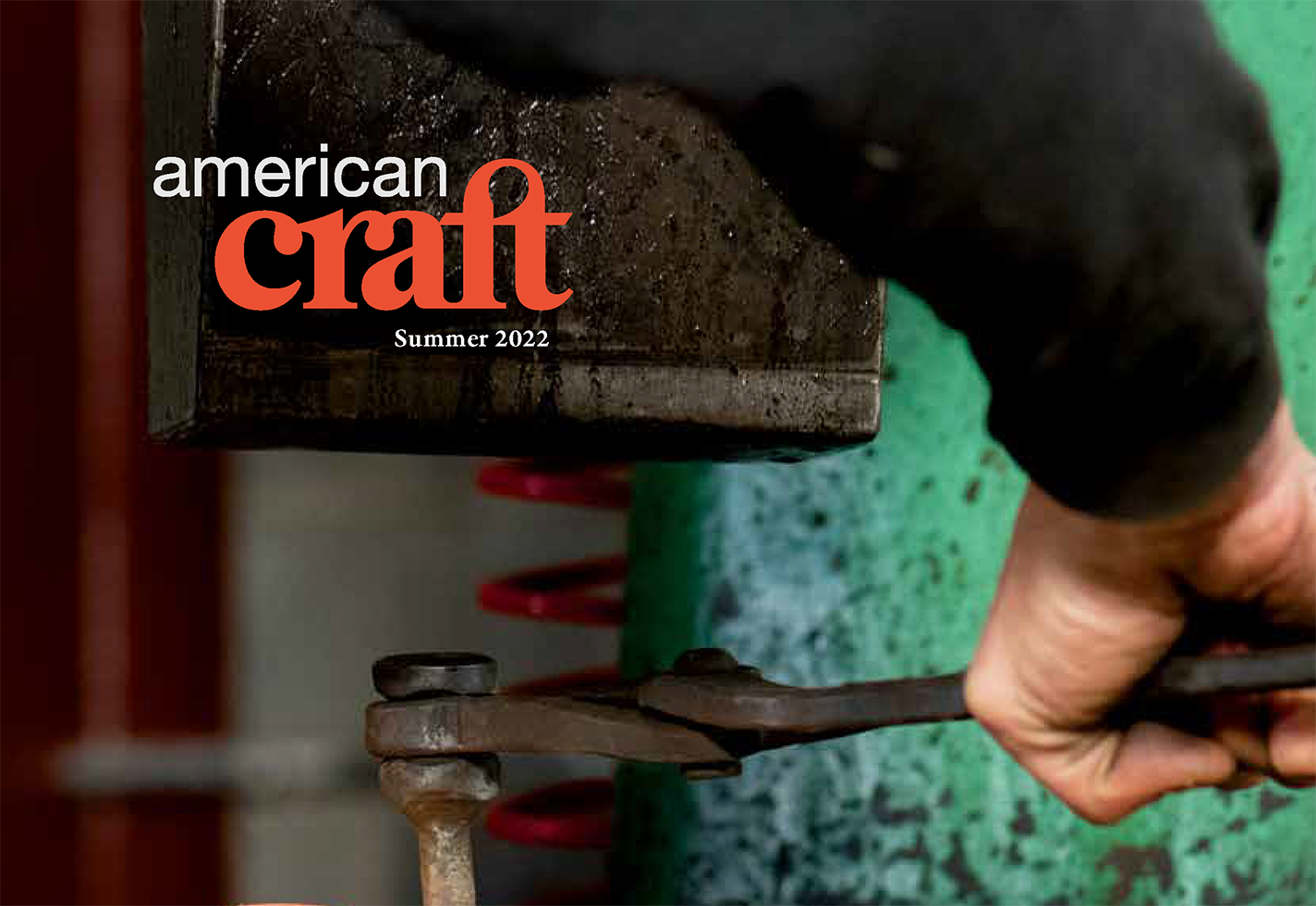 Detail from cover of the Summer 2022 issue of American Craft.
