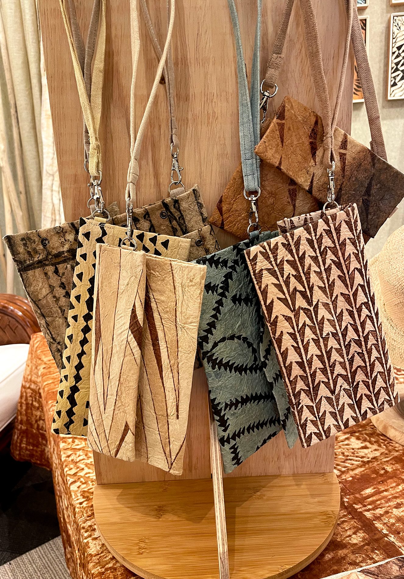 Kapa purses made by Page Chang