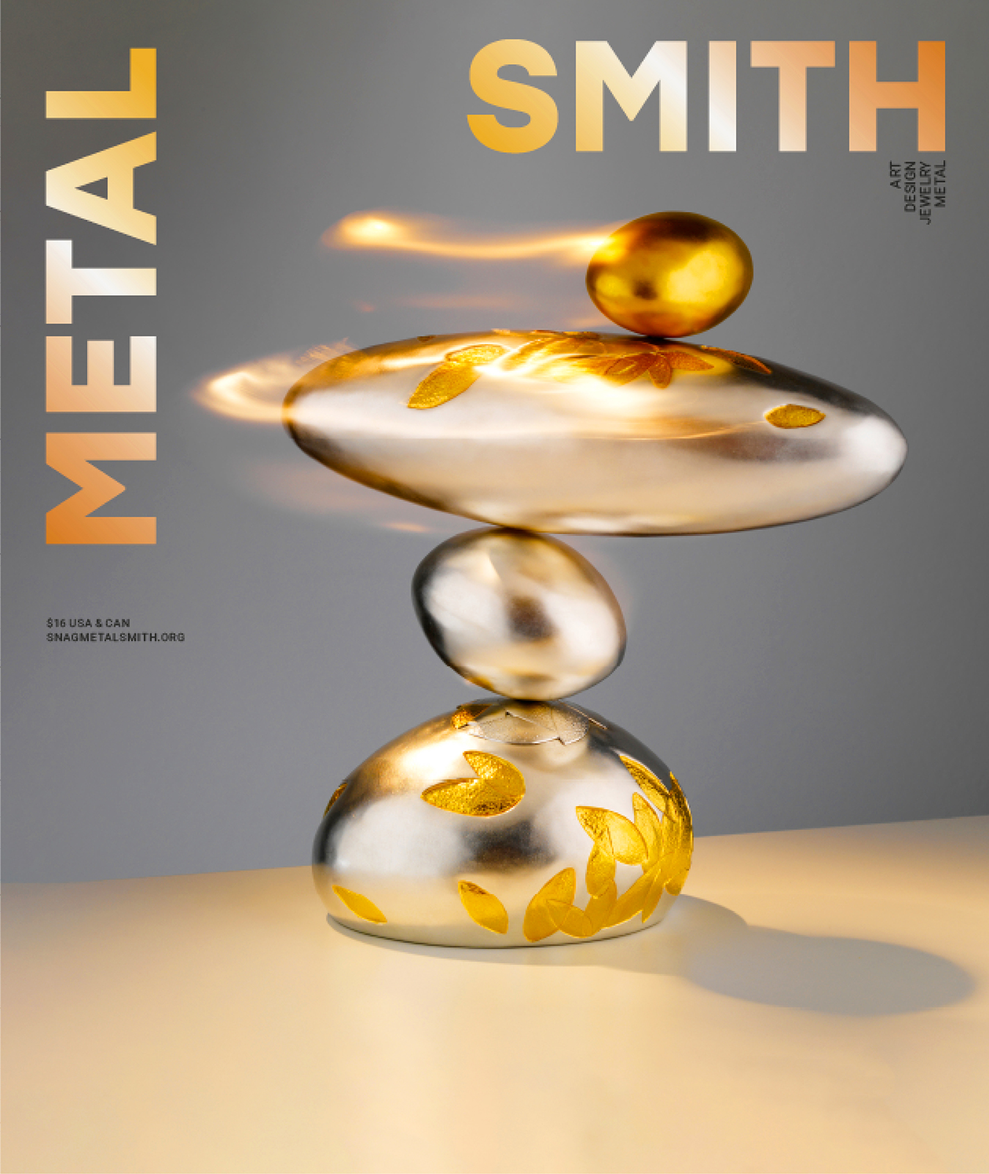 Cover of Metalsmith magazine